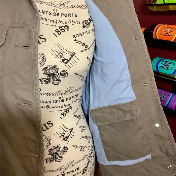 DRI DUCK FOR HER BROWN CHORE JACKET - Picture 2 of 15